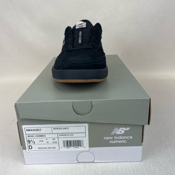 New Balance Numeric 440 Black Gum Skate Shop Day Shoe - Picture 3 of 7